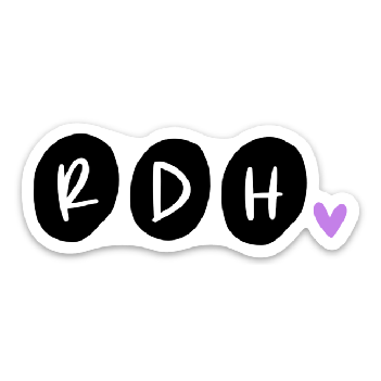 Rhd Sticker RDH Sticker – Bare Tooth Apparel