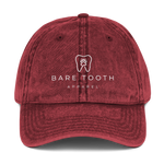 Bare Tooth Logo Vintage Cap - Bare Tooth Apparel