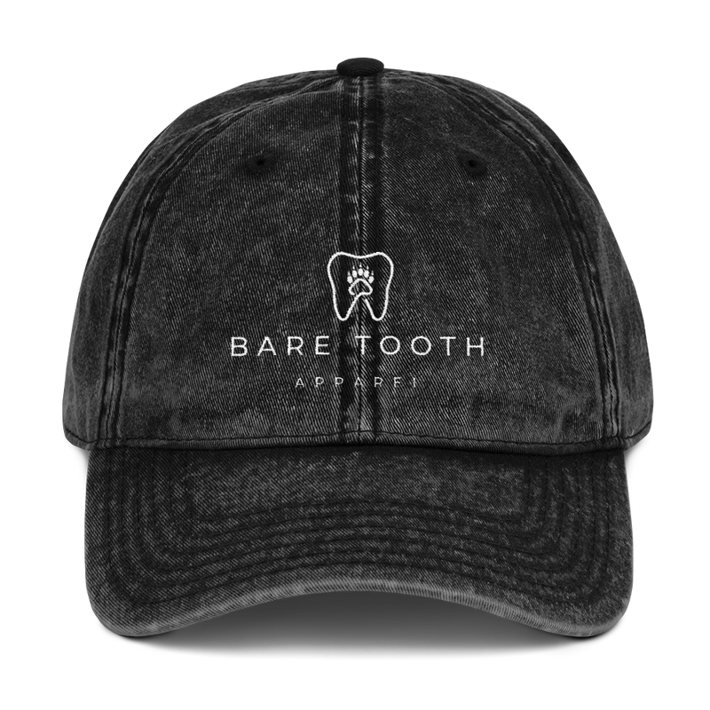 Bare Tooth Logo Vintage Hat