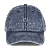 Bare Tooth Logo Vintage Cap - Bare Tooth Apparel